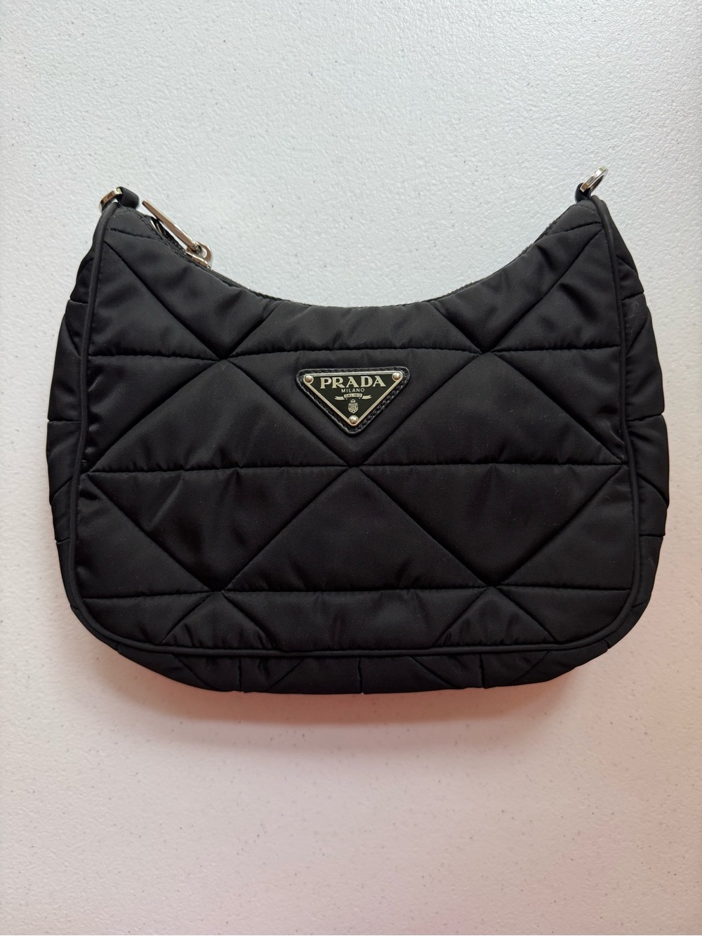 Prada Padded Re-Nylon Shoulder Bag